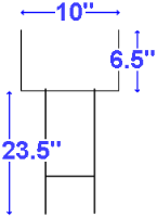 Heavy Duty Goal Post Yard Stakes (Starting at $107)