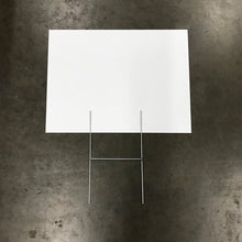 Blank White Sign & Stake Package - 18" X 24" (Starting at $70)