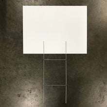 Blank White Sign & Stake Package - 18" X 24" (Starting at $70)